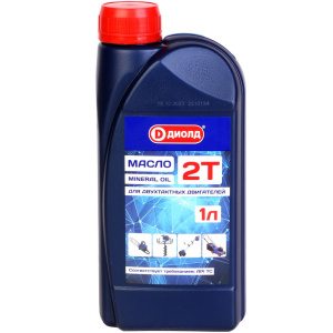 Масло "ДИОЛД" минеральное для двухтактных двигателей 2Т (1л)