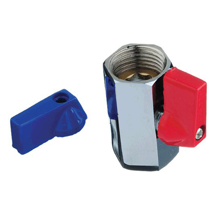 Кран шаровый МИНИ 1/2"*1/2" в/н TRm33800 / 25651 / 22676