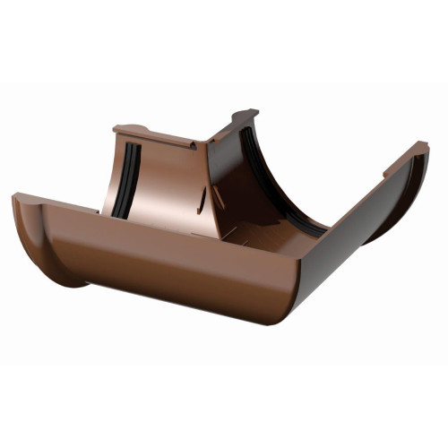 Угол желоба 90° VERAT коричневый  