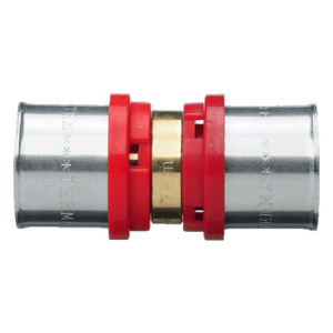 Соединение пресс 32*32 красн.кольцо TRm02031