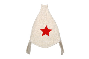 Шапка Hot Pot-42014 белая Буденовка войлок / 646959