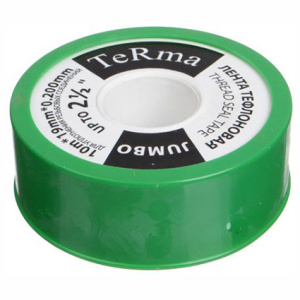 Лента ФУМ JUMBO 2.1/2" 10*19мм*0,2мм TeRma10034 / 20154