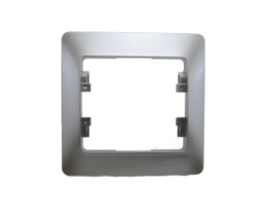 Рамка 1-м Glossa алюминий GL000301