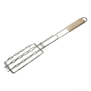 Решетка-гриль GRINDA "BARBECUE" для сосисок нерж.ст. 170*85мм 424730