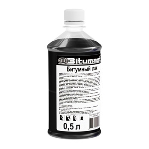 Лак битумный Bitumast (0,5л)