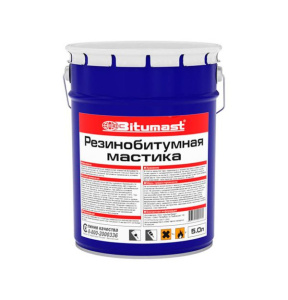 Мастика резинобитумная Bitumast (5л)
