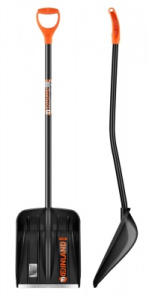 Лопата снеговая FINLAND с алюм. черенком  2187-ч