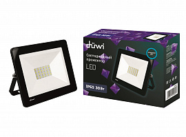 Прожектор светодиодный СДО-30 30Вт 2000Лм 6500К Duwi 25062 (2775349)