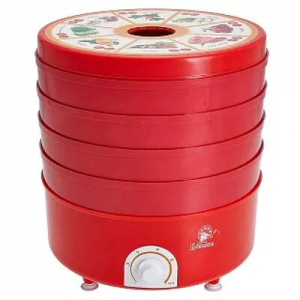 Сушилка д/грибов, фруктов, трав Василиса СО3-520 500Вт красная