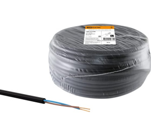 Провод ПВС 2х1,5 (50м) SQ0118-0285 / SQ0118-0027