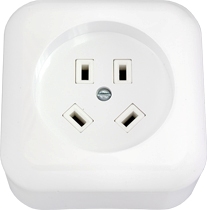 Розетка о.у. 3-х фазная 4 контакт 32А  АБС пластик