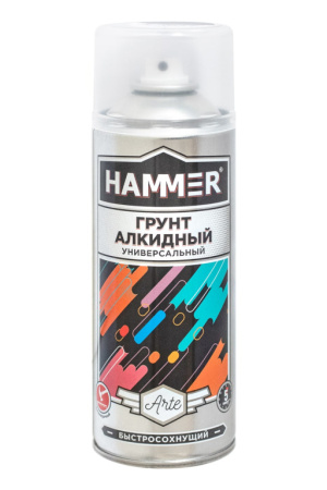 Грунт алкидный Hammer черный (520мл)