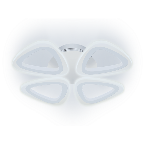 Люстра св/д MONZA Triangle CHL-52392/54W с пультом REV Ritter 52392 5