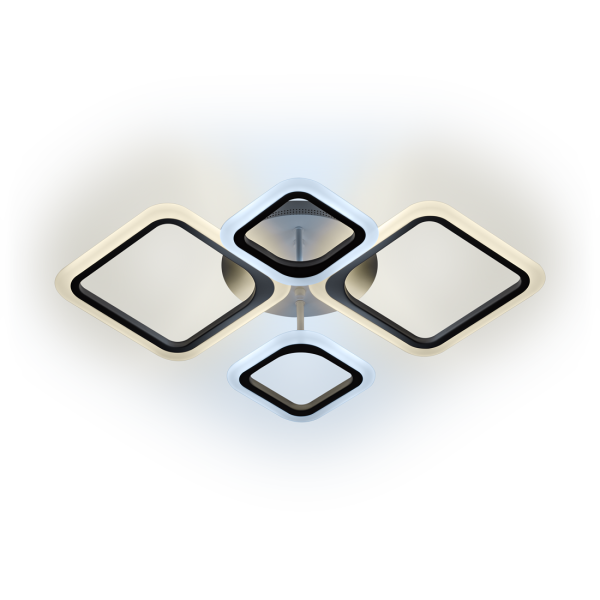 Люстра св/д PALERMO CHL-52017/100W с пультом 100Вт REV Ritter 52017 7