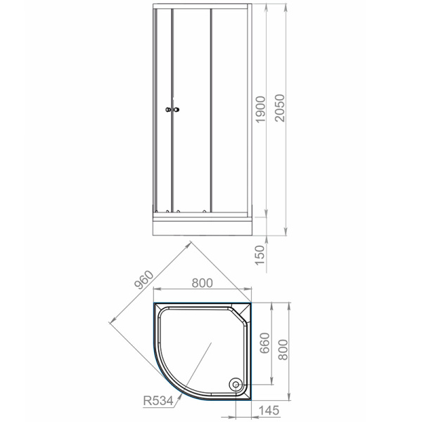 Набор Segment Low 80х80x205 ограждение бел/прозр, низк.поддон MSETWSL8080TWt 20623 Набор Segment Low 80х80x205 ограждение бел/прозр, низк.поддон MSETWSL8080TWt 20623