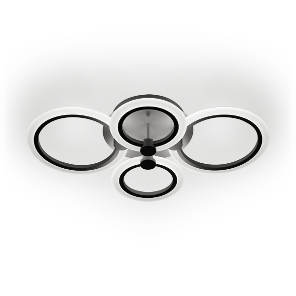 Люстра св/д ROLO CHL-52018/86W с пультом 86Вт REV Ritter 52018 4