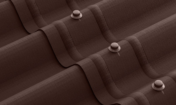 Лист Ондулин Smart коричневый 1,95х0,95м (без гвоздей) Лист Ондулин Smart коричневый 1,95х0,95м (без гвоздей)